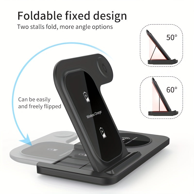 3-in-1 fast wireless charger for iPhone and Apple devices