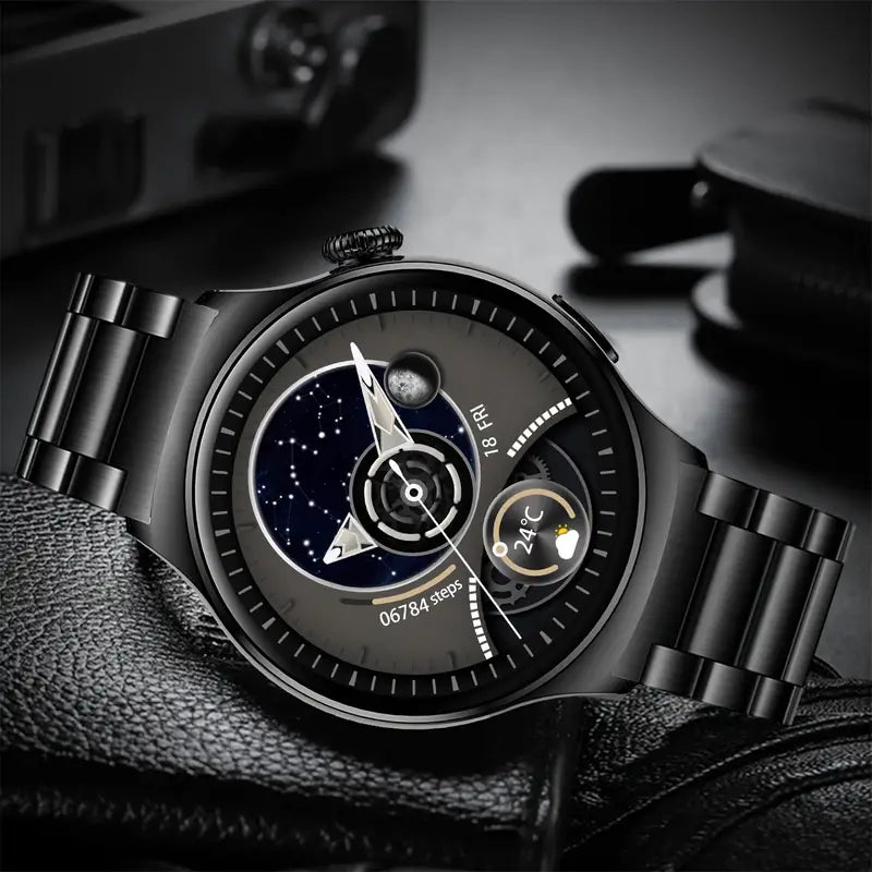 big screen smart watch – bluetooth fitness tracker