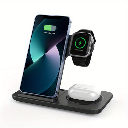 3-in-1 fast wireless charger for iPhone and Apple devices