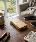Rectangular wireless charger for mobile devices