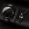 men’s business watch gift set